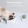 UPSKY Peto Cat Dog Bowl Raised Cat Food Water Bowl with Detachable Elevated Stand Pet Feeder Bowl No-Spill, 0-30°Adjustable Tilted Pet Bowl Stress-Free Suit for Cat Dog (White) UPSKY Peto Cat Dog Bowl Raised Cat Food Water Bowl with Detachable Elevated Stand Pet Feeder Bowl No-Spill, 0-30°Adjustable Tilted Pet Bowl Stress-Free Suit for Cat Dog (White)