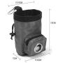 QERNTPEY Dog Treat Pouch for Training Drawstring Dog Walking Bag with Poop Bag Holder Pet Training Pouch Dog Trainer Aid Easily Carries Pet Toys, Kibble, Treats