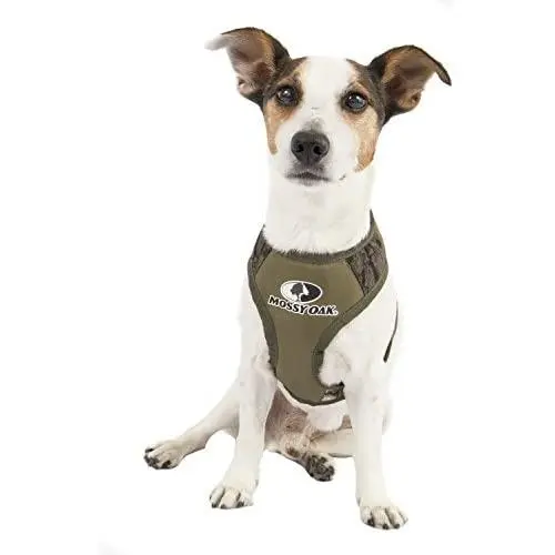SimplyDog Mossy Oak Camouflage Print Over The Head T-Strap Dog Harness …