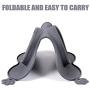 Slow Feeder Bowl for Dogs, Silicone Dog Slow Feeding Mat Non-Slip Slow Eating Pet Food Bowl for Puppy Small Medium Small Dogs & Cats (Gray)
