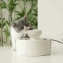 Pet Drinking Ceramic Fountain Water Feeder Cat Automatic Water Dispenser Smart Water Circulation Bowl 2L Dog Water Bottle