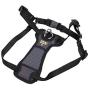 Coastal Pet Walk Right! Front-Connect Padded Dog Harness (Medium - 20''-30'' Girth, Black)