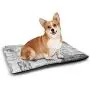DayDayFun Tiki Bar Patterned Pet Pad Old Fashioned Neon Signs Illustration of Open Bar Palm Tree Branches Roadside Washable Puppy Pad Multicolor