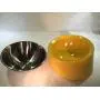 Akiakdog Slope Pet Bowl/Prefect Bowl for Feeding Dogs and Cats/Yellow (Medium) Akiakdog Slope Pet Bowl/Prefect Bowl for Feeding Dogs and Cats/Yellow (Medium)