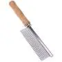 Pet Comb,Stainless Steel Wood Handle,Cat Grooming Comb,Dog Cleaning Comb,for Pet Hair Care Supplies