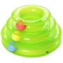 New Tower Round Bar Design Cat Ball Toy ,Cat Ball Toy, Exerciser Game, Teaser, Anti-Slip, Active Healthy Lifestyle, for Multiple Cats (Green)