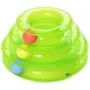 New Tower Round Bar Design Cat Ball Toy ,Cat Ball Toy, Exerciser Game, Teaser, Anti-Slip, Active Healthy Lifestyle, for Multiple Cats (Green)