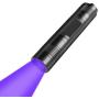 Portable Black Light Flashlight 365nm UV Light Pet Urine Detector Light for Dry Stains Scorpion Hunting Resin Curing