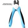 AhnQiraj Dog & Cat Pets Nail Clippers and Trimmers - with Safety Guard to Avoid Over Cutting, Razor Sharp Blade - Professional Grooming Tool for Large and Small Animals