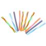 avbxcuecc 10Pcs Pet Cat Spring Interactive Toys Durable Gauge Plastic Kitten Chewing Playing Toy Random Color