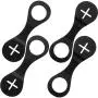 4 Pieces Waste Bag Carrier Dog Poop Bag Holder Handy and Easy Use Doggy Leash Bag Carrier for Leash Dispenser Accessories 4 Pieces Waste Bag Carrier Dog Poop Bag Holder Handy and Easy Use Doggy Leash Bag Carrier for Leash Dispenser Accessories