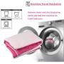 YUNNARL Furry Cat Bed/Mat (Convertible) Self-Warming Cat Mat Light Weight Fur Pet Bed for Cats, Puppy Cat Bed Mat Machine Washable Puppy Bed Best for Indoor Cats Houses, Floor, Car Back Seat Pink