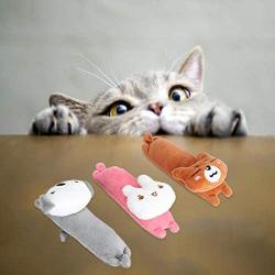 Gerioie Bite-Resistant Cat Toy, Eco-Friendly and Safe Pet Toy, Wear-Resistant Safe Plush Material for Cat Pet