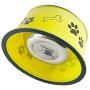 PETish Spaniel Bowl for Long Ear Dog - Ergonomic Personalized Custom Design Bowls, NO Tip Stainless Dish (Medium ( 17oz - 6.3 x 5.3 x 3.0inch ), Banana Yellow)