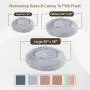 GM PET SUPPLIES Luxurious Orthopedic Donut Dog Bed | Fluffy Lightweight Bedding Pads for Dogs & Cats | Made from Ultra-Comfortable Faux Fur with an Anti-Slip Bottom, Machine Washable (23''/30''/36'')