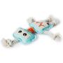 Fetch Pet Products RopeBots Canvas and Rope Squeaky Dog Toy for Large and Small Dogs, Multiple Squeakers Inside, Robot Toy