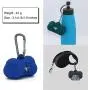 M&J Pet Supplies Dog Poop Bags for Waste Refuse Cleanup, Doggy Roll Replacements for Outdoor Puppy Walking and Travel, Leak Proof and Tear Resistant, Thick Plastic , 5rolls/100 Bags Blue