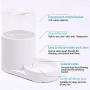 JUNSPOW Pet Water Dispenser 2.5L Large Capacity Automatic Water Dispenser, Medium and Small dag,Cats pet Bottles