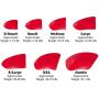 Purrdy Paws 40-Pack Soft Nail Caps for Dogs Claws RED