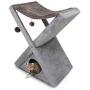 GOOPAWS Cat Foldable Tower Tree - Cat Toys and Beds & Cats Play Towers/Cat Scratching Post for Large Cats/larfe Cat House/Cat Accessories
