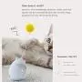 ISOPHIS Interactive Cat Toys for Indoor Cats, Robotic Cat Toys with Automatic Self Rotating and Tumbler Toy Functions