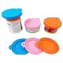 NIUTA Silicone Can Covers Universal Silicone Can Lids for Pet Food Cans Fits Most Standard Size Dog and Cat Can Tops BPA Free