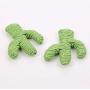 MJEMS Pets Puppy Cat Dog Pet Paper Rope Chew Toys 3 Pack Cactus Rope Toys to Clean The Tooth,Cat Scratching Toys