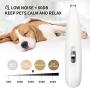 HIPIPET Dog Clippers Grooming Tools Quiet Cordless Small Dog Trimmer 2 Speed Rechargeable Pet Shears Electric Cat Shaver for Hair During Paws Face Nose Ears Eyes Rump