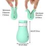 ASOCEA 4 PCS Anti-Scratch Cat Foot Shoes Silicone Pet Grooming Scratching Restraint Booties Kitten Cat Claws Cover for Home Bathing, Shaving Checking Treatment