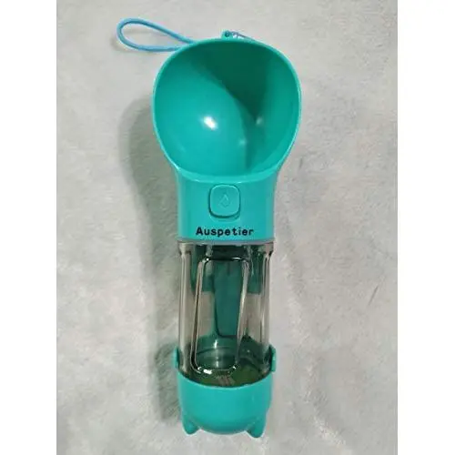 ZYX Dog Water Bottles for Walking Multifunctional Portable Puppy Water Dispenser for Pet Outdoor Travel Blue Waste Shovel and Poop Shovel and Dog Waste Bag Storage 10oz ZYX Dog Water Bottles for Walking Multifunctional Portable Puppy Water Dispenser for Pet Outdoor Travel Blue Waste Shovel and Poop Shovel and Dog Waste Bag Storage 10oz