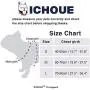 iChoue Dog Harness Easy On and Off Front Back 2 Leash Attachments Adjustable Lightweight Harness for Small and Medium Dogs