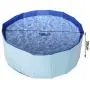Homend PVC Pet Swimming Pool Portable Foldable Pool Dogs Cats Bathing Tub Bathtub Wash Tub Water Pond Pool Blue