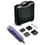 Andis 21420 EasyClip Pro-Animal 7-Piece Detachable Blade Clipper Kit, Animal/Dog Grooming, Purple MBG-2