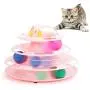 Suhaco Cat Toys for Indoor Cats Interactive 4 Level Towers of Tracks Roller with Four Colorful Ball Puzzle Kitten Toy Suhaco Cat Toys for Indoor Cats Interactive 4 Level Towers of Tracks Roller with Four Colorful Ball Puzzle Kitten Toy