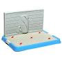 DAN Newest Design Indoor/Outdoor Pet Potty Puppy Toilet with Simulation Wall