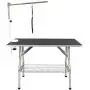 Flying Pig 32'' Small Size Heavy Duty Stainless Steel Frame Foldable Dog Pet Grooming Table (32'' x 21'') Flying Pig 32'' Small Size Heavy Duty Stainless Steel Frame Foldable Dog Pet Grooming Table (32'' x 21'')