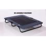 Pet Gear Lifestyle Pet Cot Elevated Bed | No Assembly Required | Premium Tear Resistant Cooling Mesh | Indoor & Outdoor | Lightweight & Portable, 40'', Lake Blue (PG6240LBA)