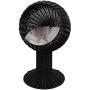 QTT Pet beds Cat House Willow Cat Basket Rattan Woven Cat Bed Cat Tower Two Tier Bed Basket House 70 X 44cm TTaN
