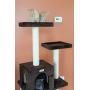 GleePet GP78570923 Cat Tree with Ramp, 57-Inch, Coffee Brown