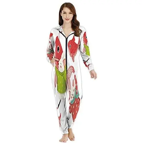 C COABALLA Wood Texture -,Womens Onesie Pajamas Sportswear Wood Planks Maplewood - New Jersey M