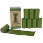 Freefly Biodegradable Dog waste bags,Dog poop bags,Dog bags,8 Rolls120 Counts,Plastic Free, Unscented, Vegetable-Based & Eco-Friendly, Thick & Leak Proof, Easy Detach & Open | Sizes 9 x 13 Inches