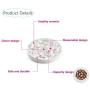 kathson Cat Slow Feeder Bowl, Ceramic Slow Eating Bowl Fun Interactive Feeder Prevent Feeder Anti Gulping Healthy Diet Pet Bowls Against Bloat Indigestion Obesity