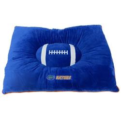 Pets First Collegiate Pet Accessories, Dog Bed, Florida Gators, 30 x 20 x 4 inches