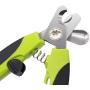 N/A Pet Grooming Set for Dogs & Cats ¨C Includes Massage Brush Bath Comb, Nail Clippers, and Nail File, Green 3-in-1 Pet Care Set