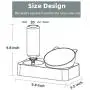 Aqueous Plastic Cat Bowls Dogs Bowls Cat Food Bowls Cat Food Dispenser Cat Water Bowl Cat Feeder Perfect Automatic Water Bowl for Cats and Small Dogs Tilted Water Cat Food Bowl Cat Water Bowl Aqueous Plastic Cat Bowls Dogs Bowls Cat Food Bowls Cat Food Dispenser Cat Water Bowl Cat Feeder Perfect Automatic Water Bowl for Cats and Small Dogs Tilted Water Cat Food Bowl Cat Water Bowl