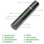 Dog Nail Grinder – 2 Speeds Pet Nail Clipper – USB Rechargeable Electric Nail Trimmer – 3 Polisher Ports for Dog and Cats Nail Cutter – Low Noise Trimming with LED Light Grooming Scissors Tool