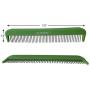 Pixikko Pet Grooming Comb with 360 Degree Rotating Pins for Cats, Dogs, and Other Small Animals Daily Grooming, Remove mat and tangles. 7-in, Green.