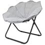 Elegant Home Fashions Pet Bed with Microfiber Cover Cushion, Grey (PET-1003)