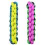 MPP Paracord Rope Dog Toys Tough Fetch Stick Braided Chew Tug Choose Color 10 1/4''