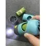 Portable LED Flashlight Dog Poop Bag Dispenser Dog Poop Bag Holder for Dog Poop Bags Dog Waste Bags with Dog Leash Clip and 1 Roll Lavender Poop Bags